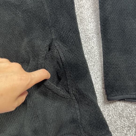 Patagonia Re Tool Snap T Pullover Womens Extra Small Polartec Fleece Soft Black - Picture 6 of 14